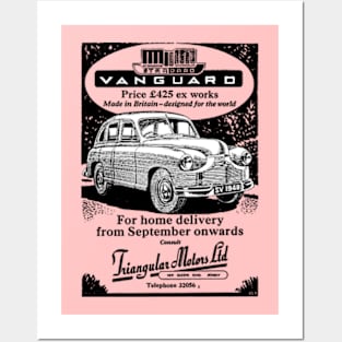 STANDARD VANGUARD - advert Posters and Art